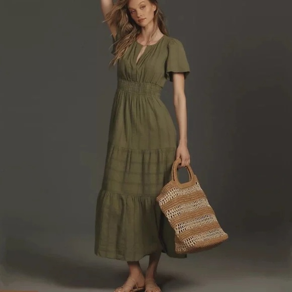 Anthropologie The Somerset Maxi Dress. EUC. Worn less than 5 times.